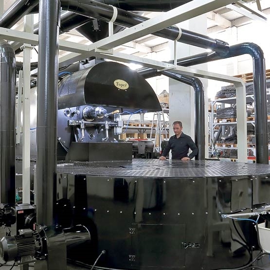 Toper Roasters Full Automatic Industrial And Shop Coffee Roasters Industrial Coffee Roasters