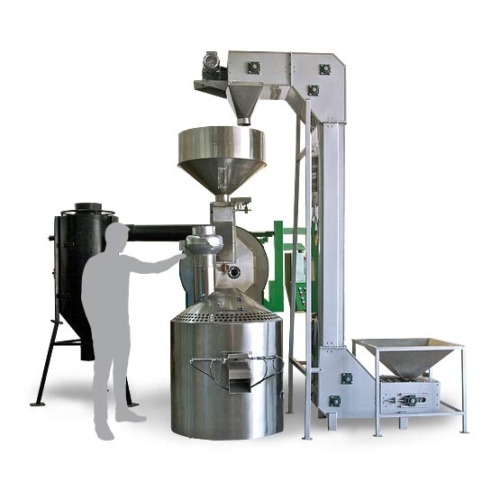 Toper Roasters Full Automatic Industrial And Shop Coffee Roasters Malt And Cocoa Roasters