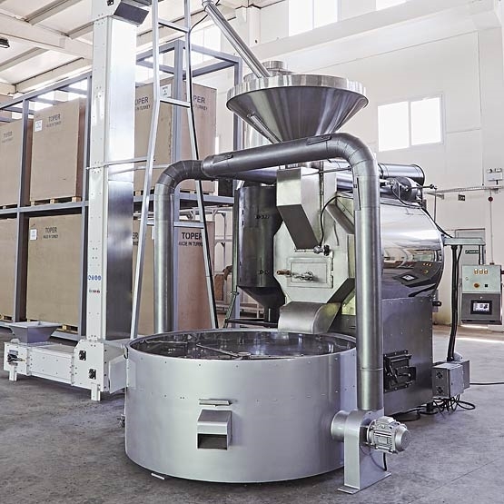 Toper Roasters Full Automatic Industrial And Shop Coffee Roasters Nut Roasters