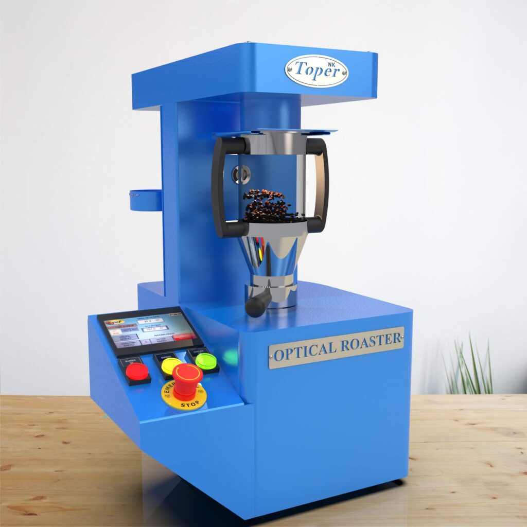 optic roaster machine blue