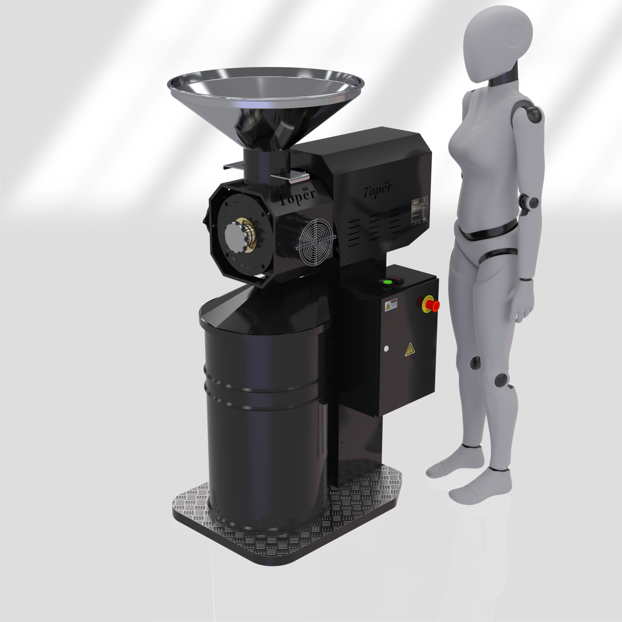 COFFEE GRINDERS INDUSTRIAL TYPE Toper Coffee Roasters