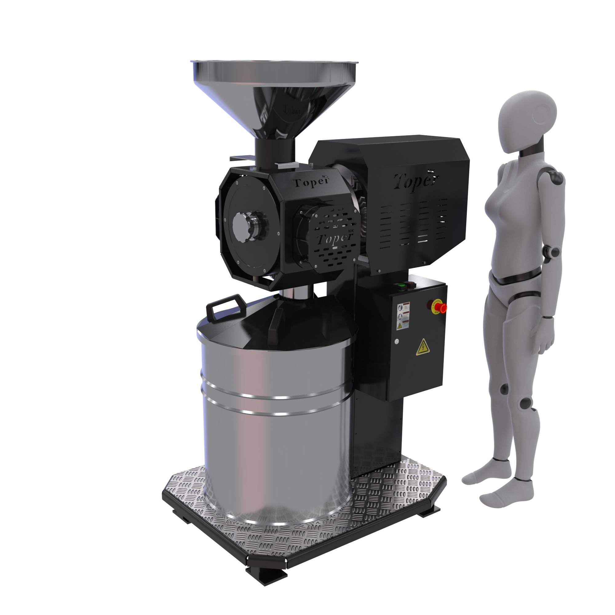 Coffee Grinders Industrial Type TKS 40 (Spesiyal) Toper Coffee Roasters