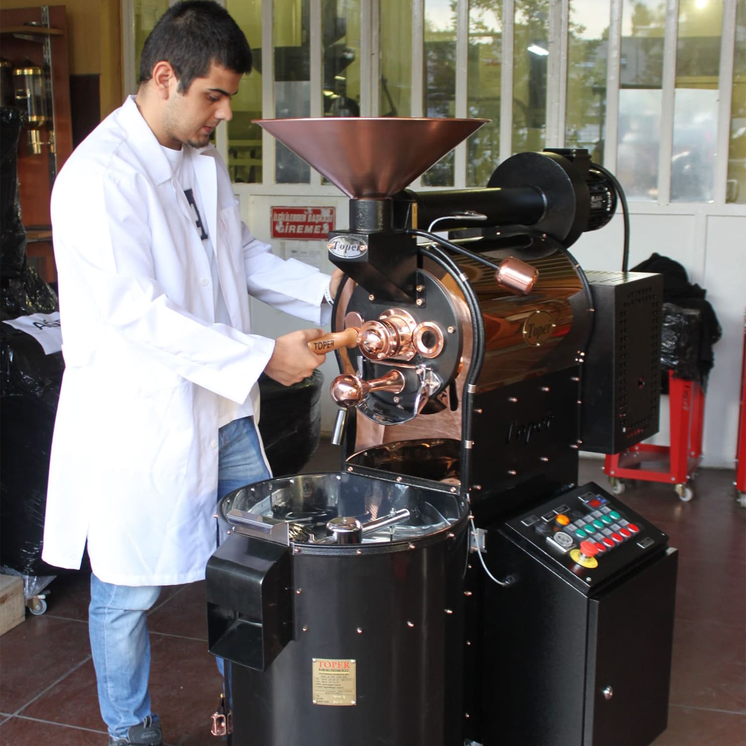 Coffee Roasting Machine Shop Type TKM-X 