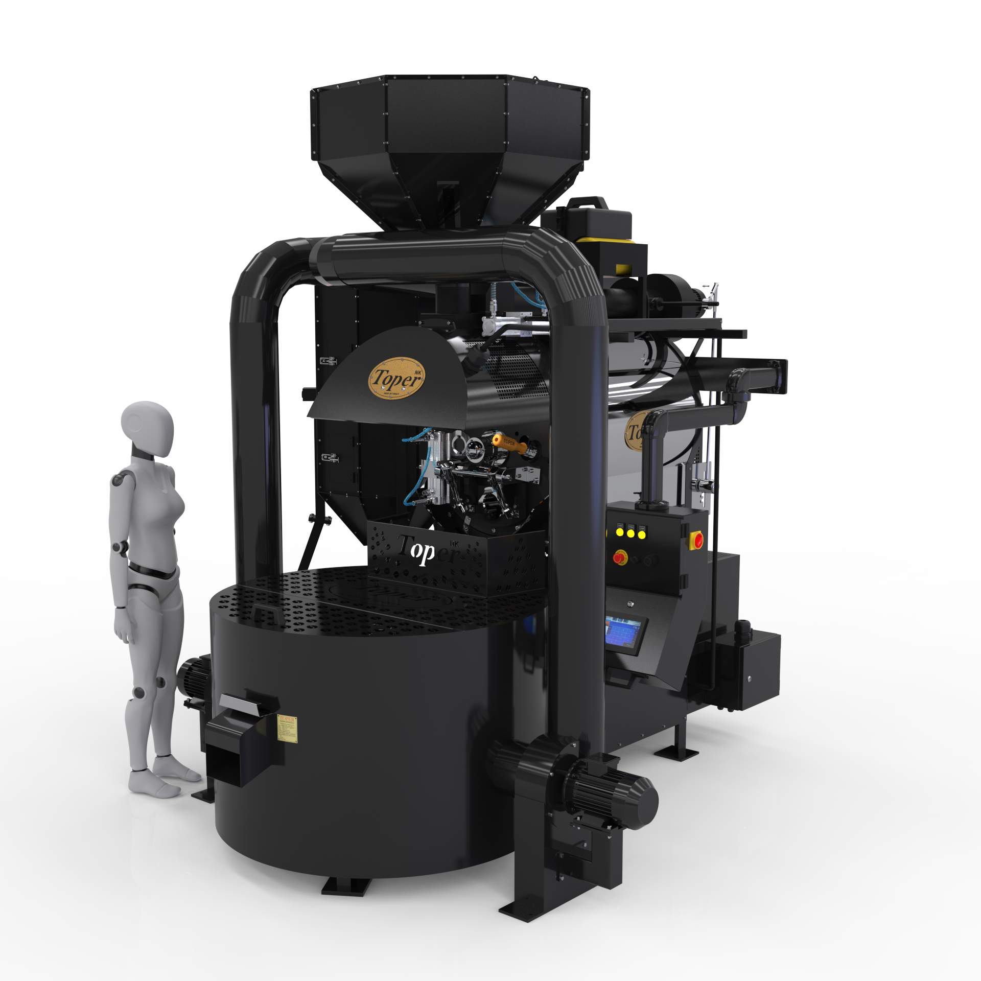 Coffee Roasting Machine Industrial Type TKMX 60 Toper Coffee Roasters