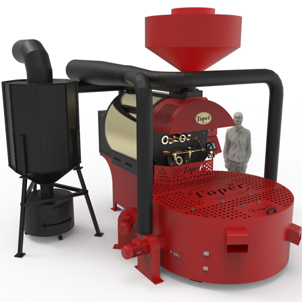 آلة تحميص القهوة tkmsx 120 toper