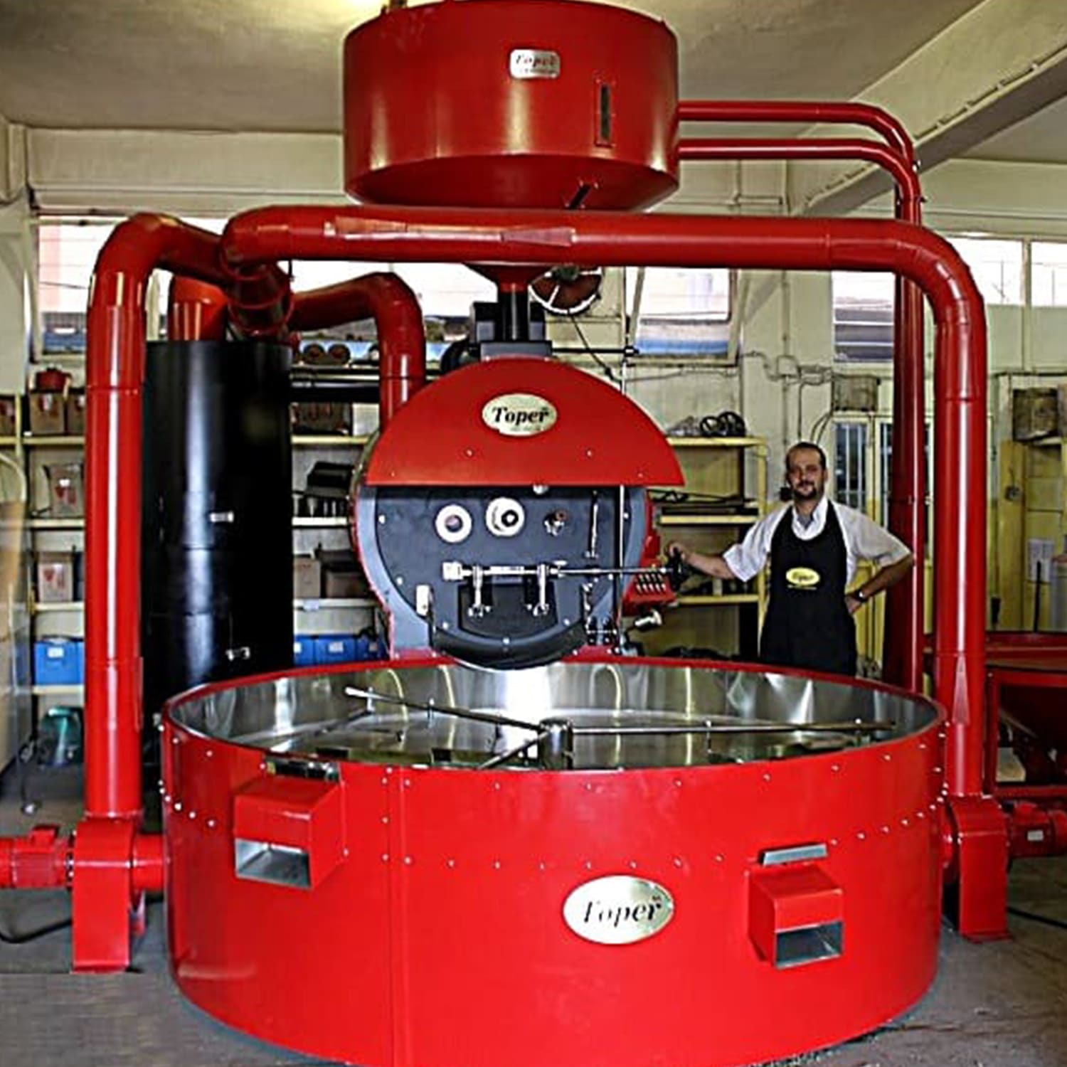Coffee Roasting Machine Industrial Type TKMSX 180 Toper Coffee Roasters