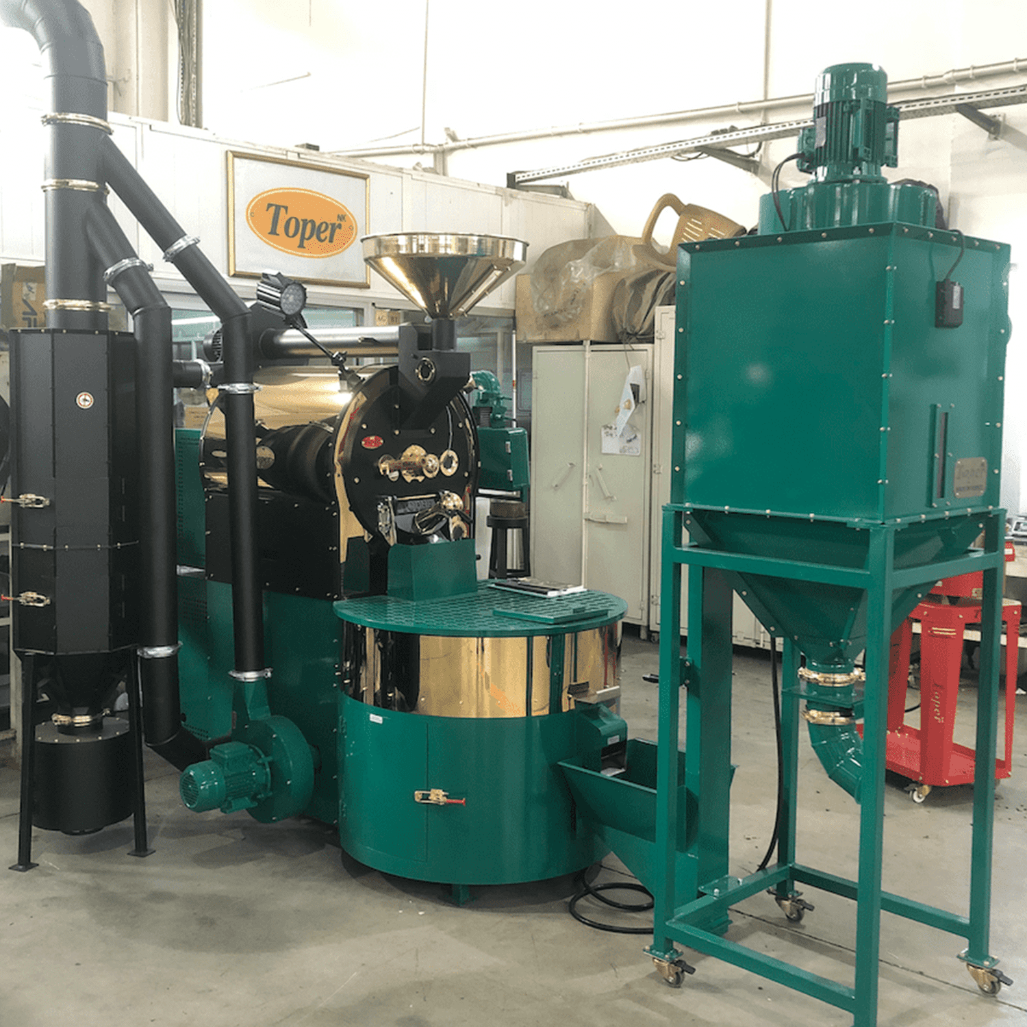 Coffee Roasting Machine Industrial Type TKMSX 30 Toper Coffee Roasters